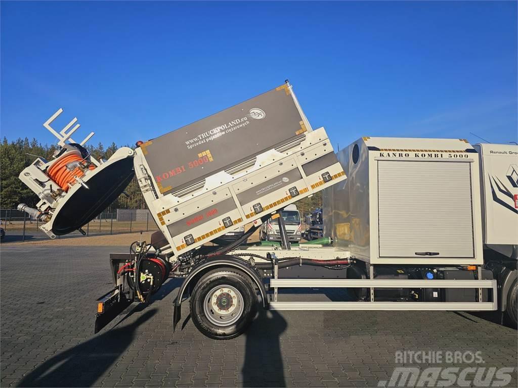 Renault GAMA KANRO KOMBI 5000 WUKO FOR CHANNEL CLEANING Slamsugere