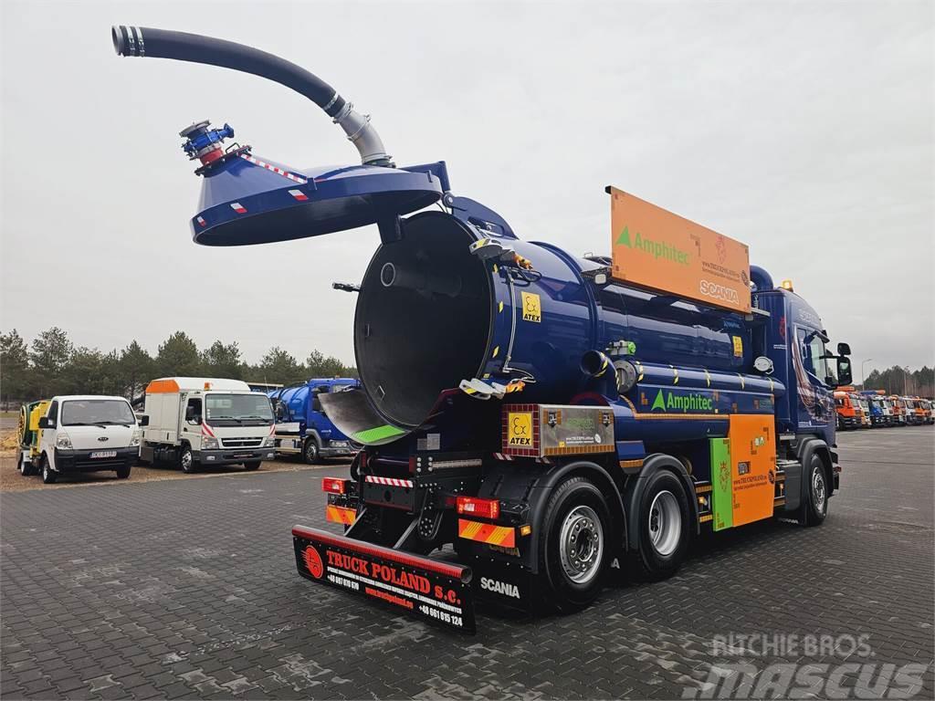 Scania Amphitec VORTEX ATEX EURO 6 vacuum suction loader Redskapsbærere