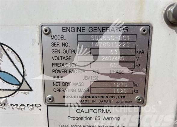Airman SDG65S-8C1 Gass Generatorer
