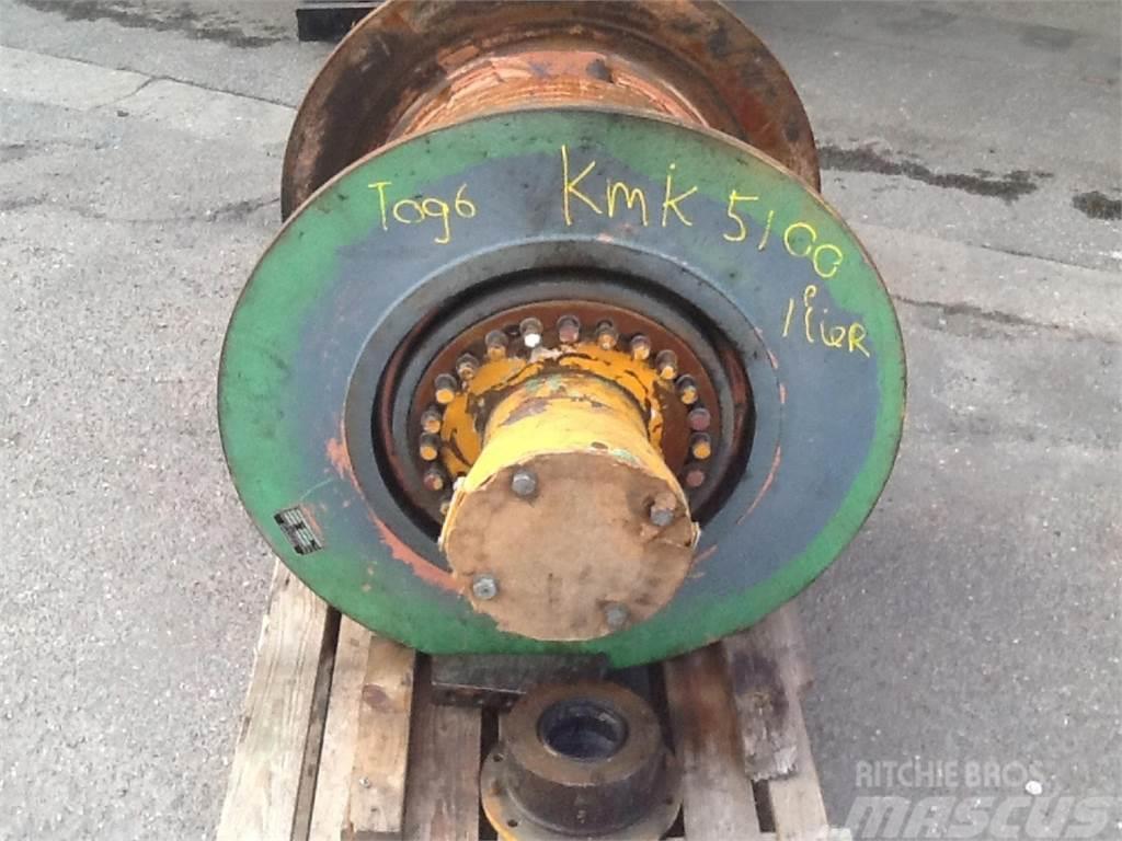 Krupp KMK 5100 winch Kran deler og utstyr