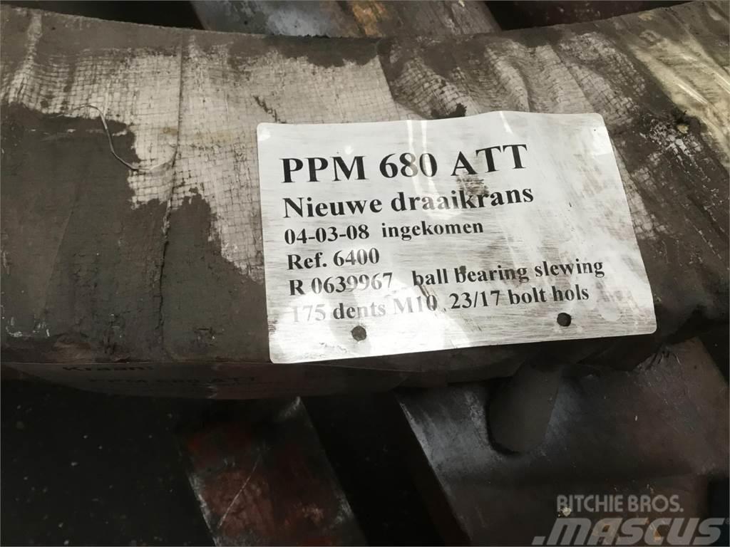 PPM 680 ATT slew ring Kran deler og utstyr