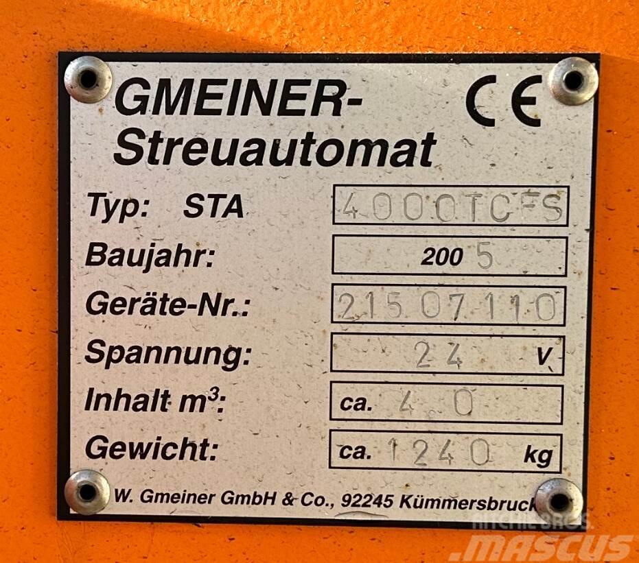 Unimog Salzstreuer Gmeiner 4000TCFS Sand- og saltspredere