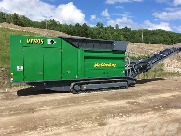 McCloskey VTS95 Gravemaskiner for avfallshåndtering