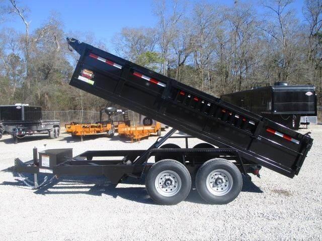  Covered Wagon Trailers 7x14 Dump with Tarp Tipphengere