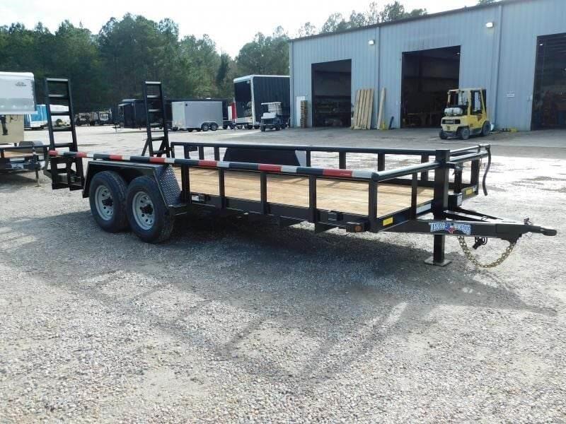 Texas Bragg Trailers 18' Big Pipe with 6000lb Axles Annet