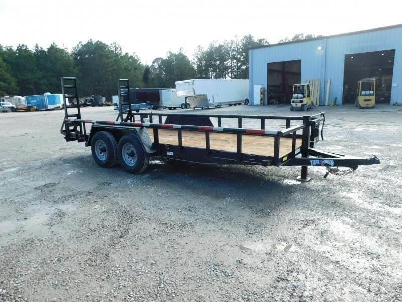Texas Bragg Trailers 18' Big Pipe with 7000lb Axles Annet
