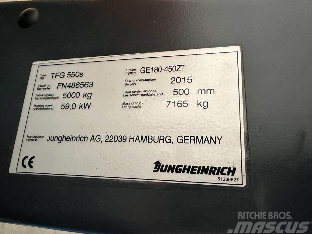 Jungheinrich TFG 550s - nur 1080 Stunden !!! Propan trucker
