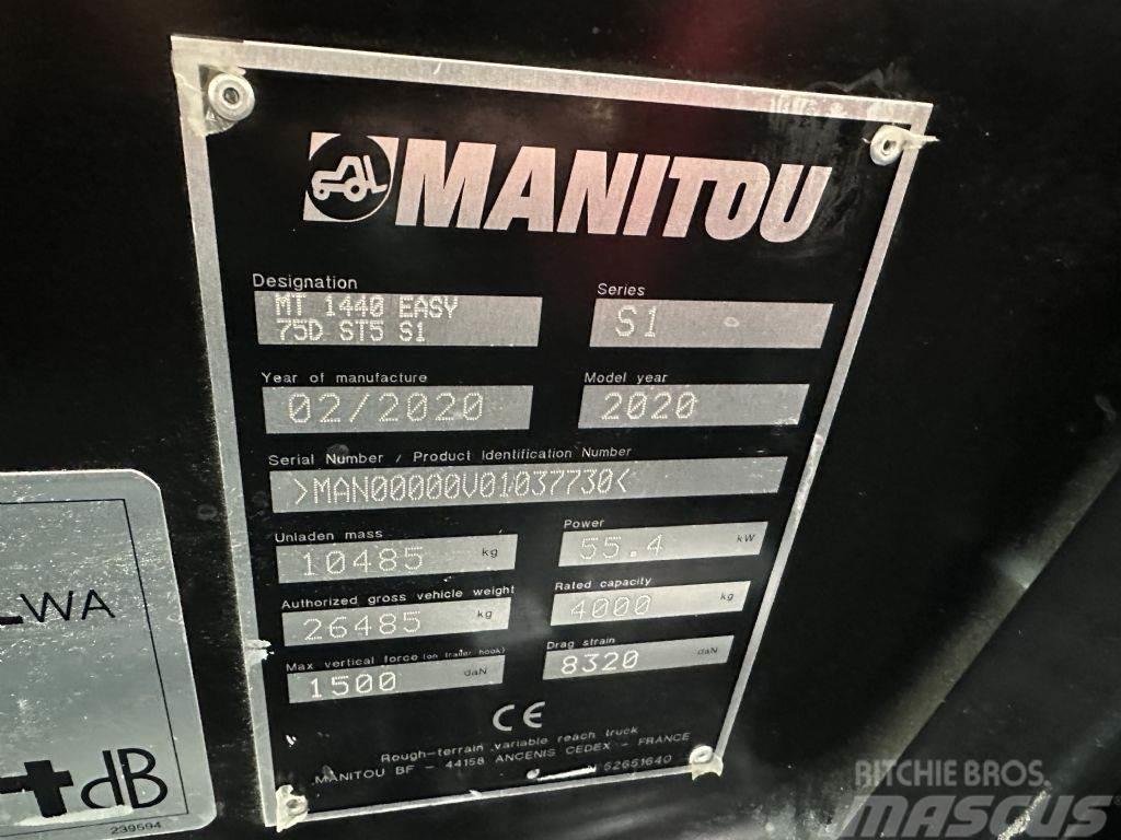 Manitou MT 1440 EASY - TOP ZUSTAND !! Teleskoplastere