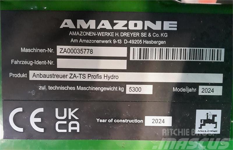 Amazone ZA-TS 4200 Hydro Gjødselspreder