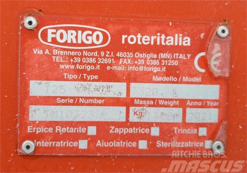 Forigo T25-320 Slåmaskiner
