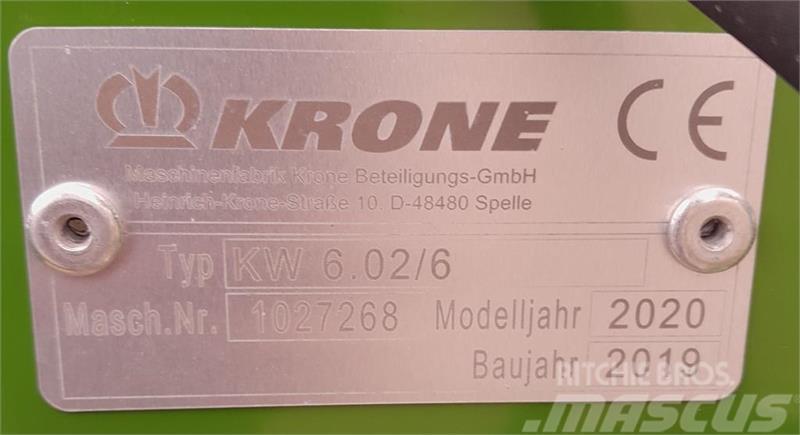 Krone KW 6.02/6 Raker og høyvendere