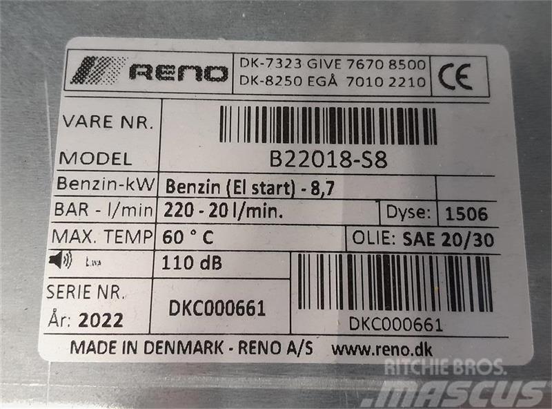 Reno PD 220/20 Høytrykksvasker