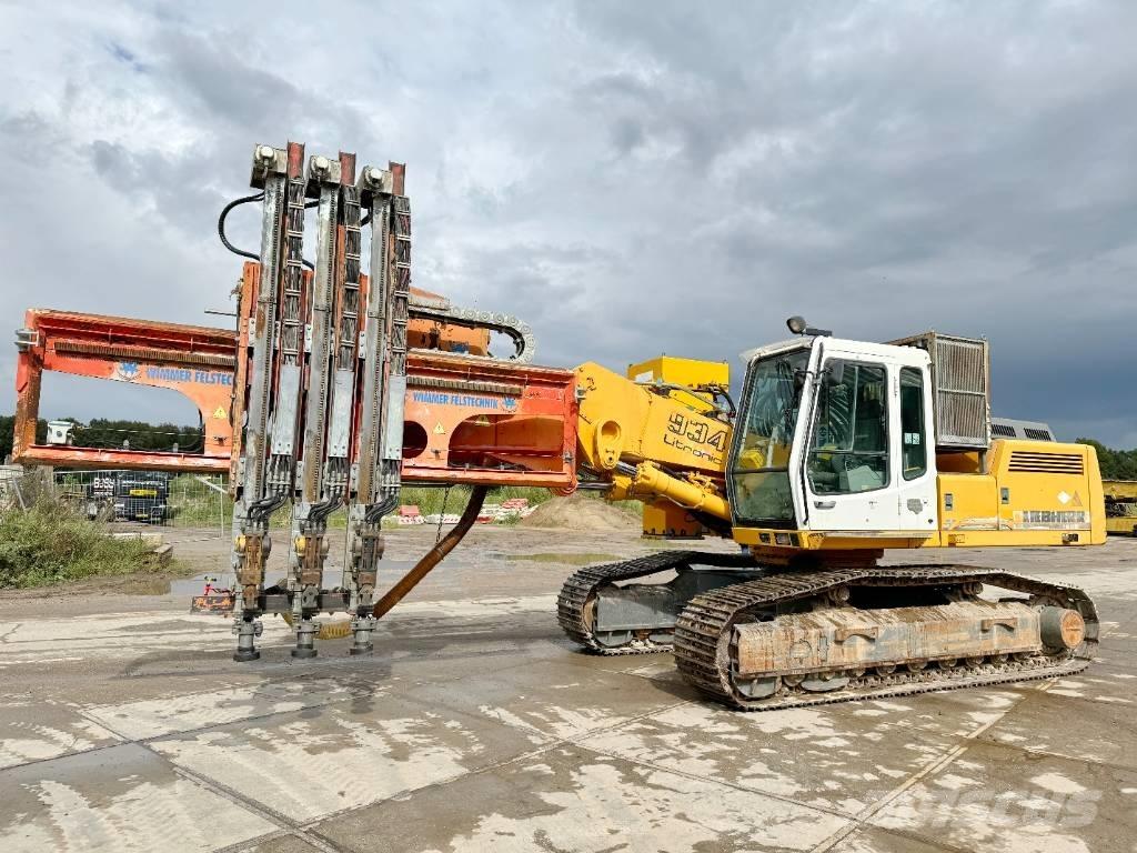 Liebherr R934 HDS Litronic - Wimmer Jura Luna 3.322 Drill, 2001 ...