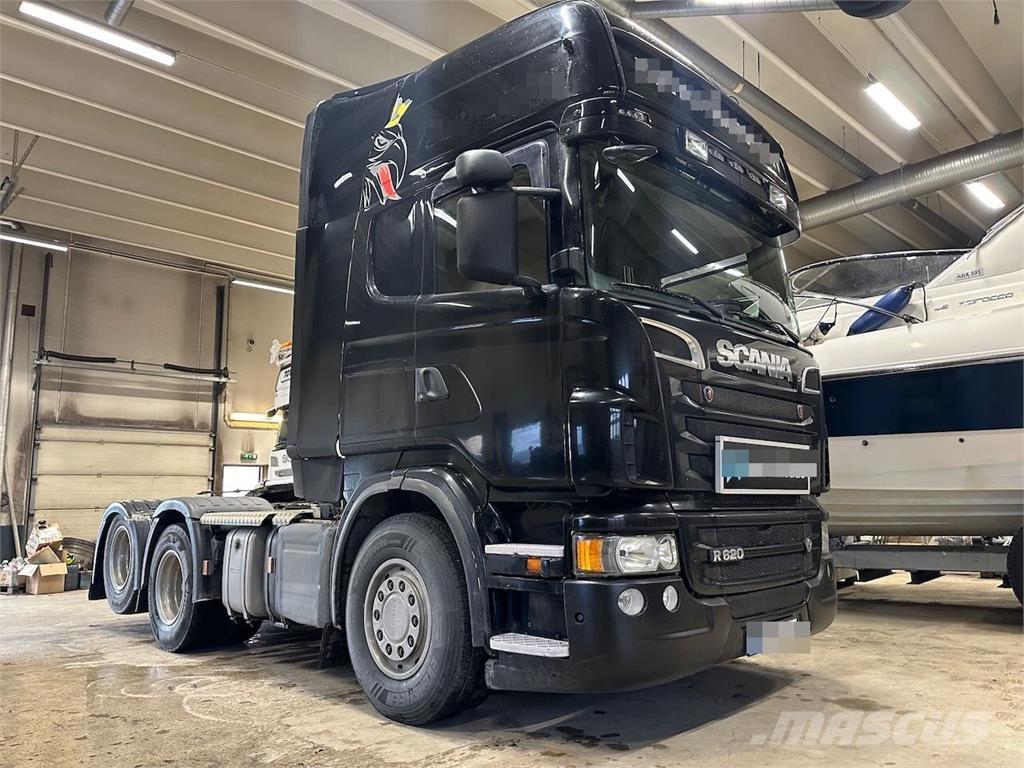 Scania R620 6x2 tractor unit w/ tipping hydraulics and as, 2013 ...